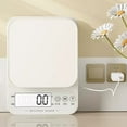 thumbnail image 6 of Digital Kitchen Scale | 0.1g Precision Gram Scale for Baking & Food | Rechargeable Electronic Weighing Scale with Tare Function | 1-Piece White Small Food Scale, 6 of 6