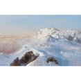 thumbnail image 3 of Edward Theodore Compton 18x13 Black Modern Framed Museum Art Print Titled - Above the Fog Sea (Monte Rosa Vom Rimpfischhorn) (1914), 3 of 5