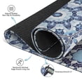 thumbnail image 3 of Traditional Boho Design Rubber Playing Surface for Mahjong 31.5 Inch Square Extra Large Mat with Non-Slip Grip and Quiet Texture for Board Games, 3 of 7
