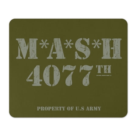 4077th MASH Distressed Logo 1/8  Thick Mousepad price history on PriceWatchPro