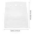 Phlegsive Clear Acrylic Folding Rack 2 Layer A4 Brochure Holder Wall phlegsive-clear-acrylic-folding-rack-2-layer-a4-brochure-holder-wall