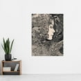 thumbnail image 2 of Feeling Lost Conceptual Art Linocut Illustration Extra Large XL Wall Art Poster Print, 2 of 3