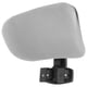 thumbnail image 2 of Reposacabezas para silla de oficina, ajustable, duradero, fácil de instalar, soporte para el cuello Gris en marco negro, 2 of 9