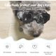 thumbnail image 2 of Gafas de sol para perros Gafas pequeñas para perros Gafas para perros pequeños Protección UV a prueba de viento Banda ajustable impermeable (negro) brillar Hogar, 2 of 5