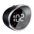 thumbnail image 1 of Velocímetro Hud para automóvil - Pantalla universal para parabrisas Mph / km - Velocímetro digital - Velocímetro Gps - Alarma de exceso de velocidad, Plug and Play Usb 59.8 * 64.7 * 73.8m Afortunado Sencillez, 1 of 5