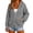 Grey, variant on Certgust Womens Hoodies Under $10 Hot Sales Womens Zip Up Hoodies Long Sleeve Hooded Sweatshirt Women Fashion Zipper Fall Light Jackets with Pocket