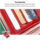 thumbnail image 5 of Minnieouse Cartera de cuero plegable Monedero Monedero Titular de la tarjeta de crédito Débito Type6 NO6, 5 of 6