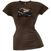 Angle View: Grateful Dead Women's Juniors Cowboy Jerry Short Sleeve T Shirt