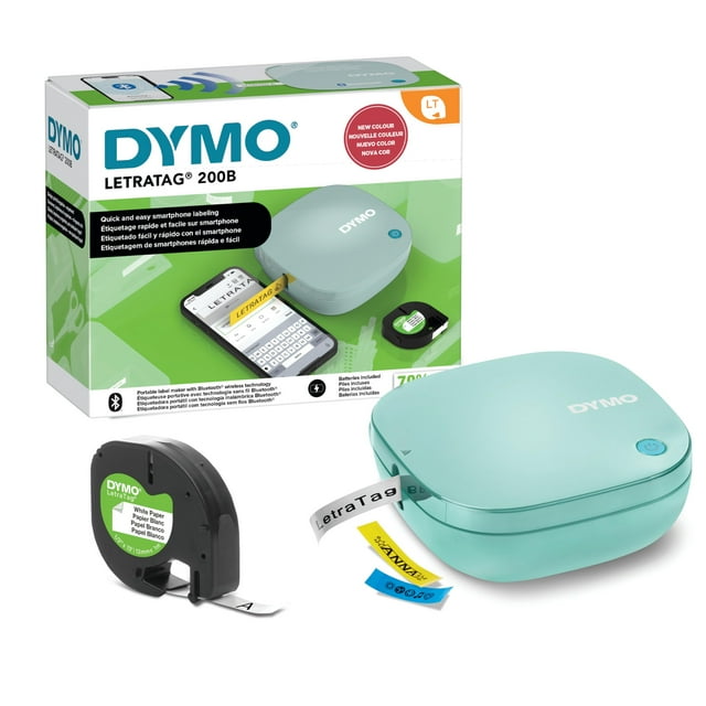 Rotuladora DYMO LetraTag 200B Bluetooth inalámbrica azul
