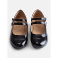 thumbnail image 3 of Wonder Nation Toddler Girls' Double Strap Patent Dress Shoes, 3 of 5