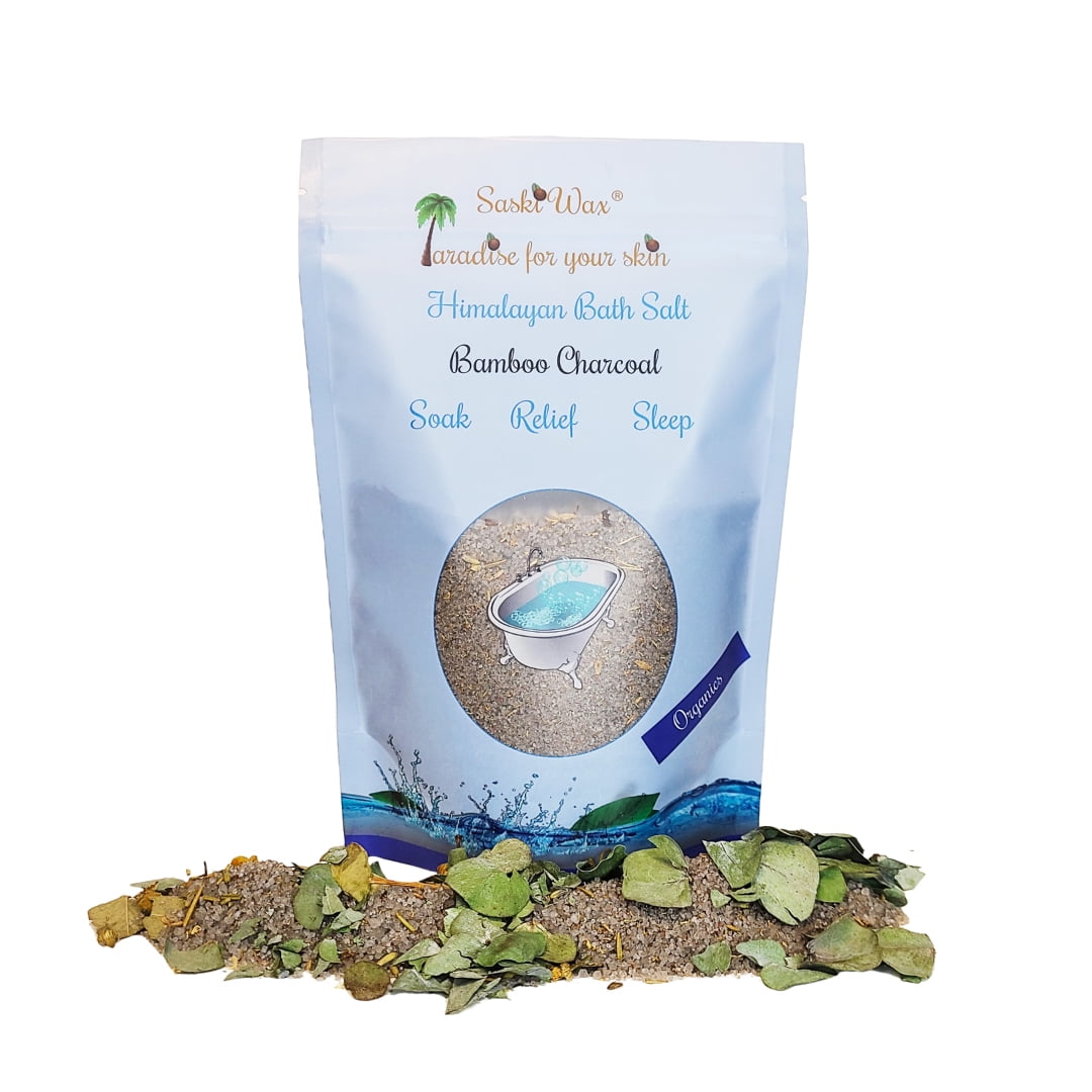 Himalayan Bath Salt Bamboo Charcoal