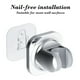 thumbnail image 5 of onlyliua Ofertas Sin Clavos y Sin Orificios Ducha de Mano para Colocar Contra La Pared Soporte de Ducha Cabezal Rociador de Mano Base para Baño, 5 of 6