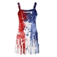 thumbnail image 4 of QATAINLAV Plus Size 4th of July Jumpsuit, USA Flag Graphic Jumpers Womens Casual Sleeveless Strap Playsuits Comfy Linen Going Out Streetwear Romper with Pockets Blue XXL Camisas Para Hombres, 4 of 6