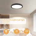 thumbnail image 3 of Luminaria OFFIY de montaje empotrado LED de 12" 24W 100-265V, 3 of 8