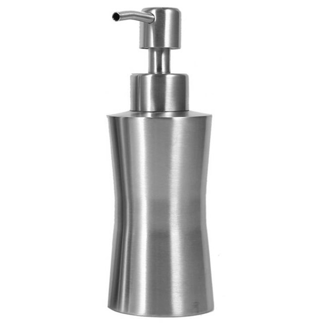 Distributeur de Lotion Distributeur de Savon en Acier Inoxydable Distributeur de Savon pour Cuisine