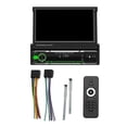 thumbnail image 3 of Reproductor MP5 CUTICAT con pantalla retráctil de 7 pulgadas para coche, receptor de audio y video, 3 of 8