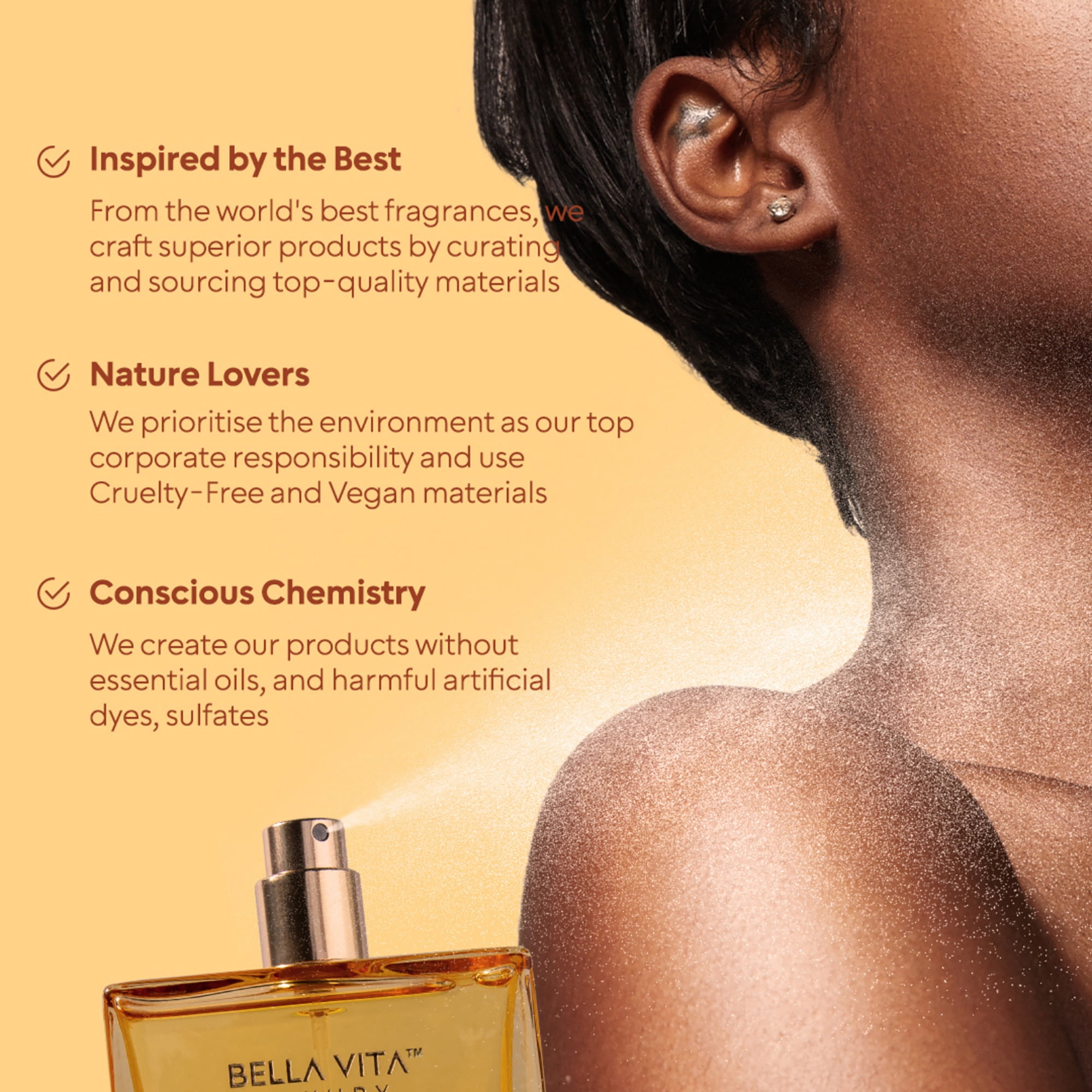 BELLAVITA HONEY Oud Unisex, Perfume for Women and Cologne for Men, 3.38 oz