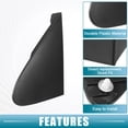 thumbnail image 4 of Unique Bargains Front Left Door Mirror Corner Fender Triangle Cover No.6011812010 for Toyota Corolla 2003-2008 Plastic, 4 of 7