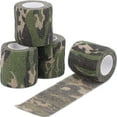 thumbnail image 1 of Cinta adhesiva de camuflaje, vendaje autoadhesivo de camuflaje para deportes al aire libre, escalada, acampada, 2/3 pulgadas x 14,76 pies para telémetro, 1 of 5
