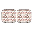 thumbnail image 7 of Goofa Rose Flowers Pattern 2 Piece Car Windshield Sun Shade Foldable | Front Windshield Shade for Sun, Heat and UV Rays | Sunshade for Car Front Window-Small, 7 of 7