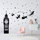 thumbnail image 1 of Calcomanías de pared de ciudad negra de Liangnv, pegatinas de pared de estrellas con citas Ever Grow Up de Liangnv, decoración de pared del dormitorio para niños, habitación de bebé Liangnv, 1 of 5