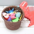 thumbnail image 5 of BRIGHTFUFU Seagrass Basket Desktop Organizer Basket Sundry Storage Case Woven Snack Storage Organizer, 5 of 8