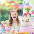 thumbnail image 2 of Diadema con forma de unicornio Little World, 14 unidades, para niñas y adultos, 2 of 7