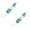C*2, variant on Long Stretch Back Sponge with Rope Handles Back Scrubber Body Sponges for Bathing, Bath Shower Mesh Sponge Body Deep Cleaning for Men & Women, Blue