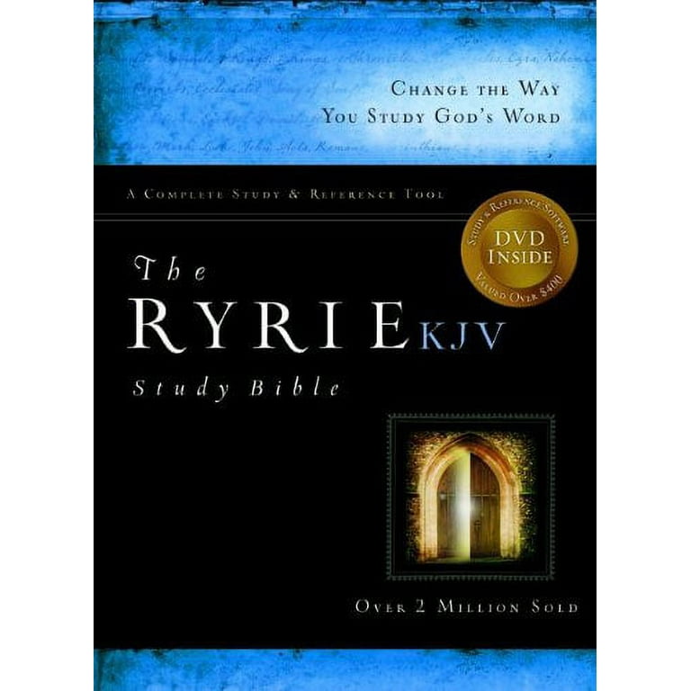 King James Version: Ryrie Study Bible-KJV [With DVD] (Hardcover