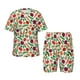 thumbnail image 1 of Balery Vegetables Conjunto de Pijama Infantil de Manga Corta con Estampado – Ropa de Dormir de Algodón Suave-Small, 1 of 6