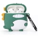 thumbnail image 2 of Estuche de dinosaurio para Airpods/Airpods 2 Case, 3D Cute Cartoon Airpod case, 3D Character Kids Teens Girls Women Dinosaur Soft Silicone Case para Airpods Case/Airpods 2 Case (Verde) brillar Electrónica, 2 of 5
