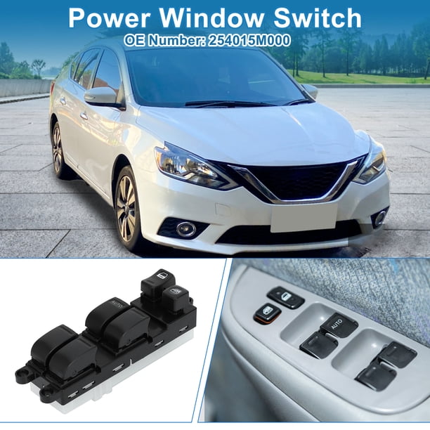 Interruptor Maestro De Ventanas Eléctricas Del Conductor Para Nissan Sentra 2008-2010, Lado Izquierdo