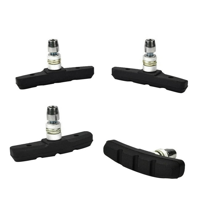 Ciclismo V Accesorios Pares de Freno de Bicicleta Zapatas de Goma de Montaña Carretera 2 Soporte Accesorios de bicicleta