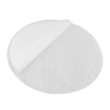 10pcs Silicone Steamer Mesh Mat Multifunctional Non-stick Pastry Round Liners
