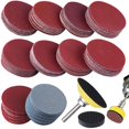 thumbnail image 1 of Kit de almohadillas para discos de lijado, paquete de 100 papeles de lija con almohadillas de esponja, 1 of 5