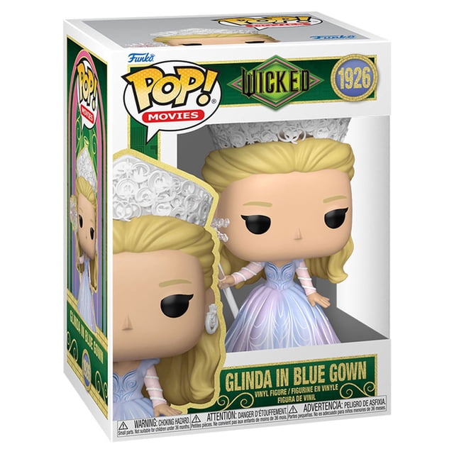 Figura Coleccionable Funko Pop Movies Wicked Parte 2 Glinda Vestido Azul 1 Pieza