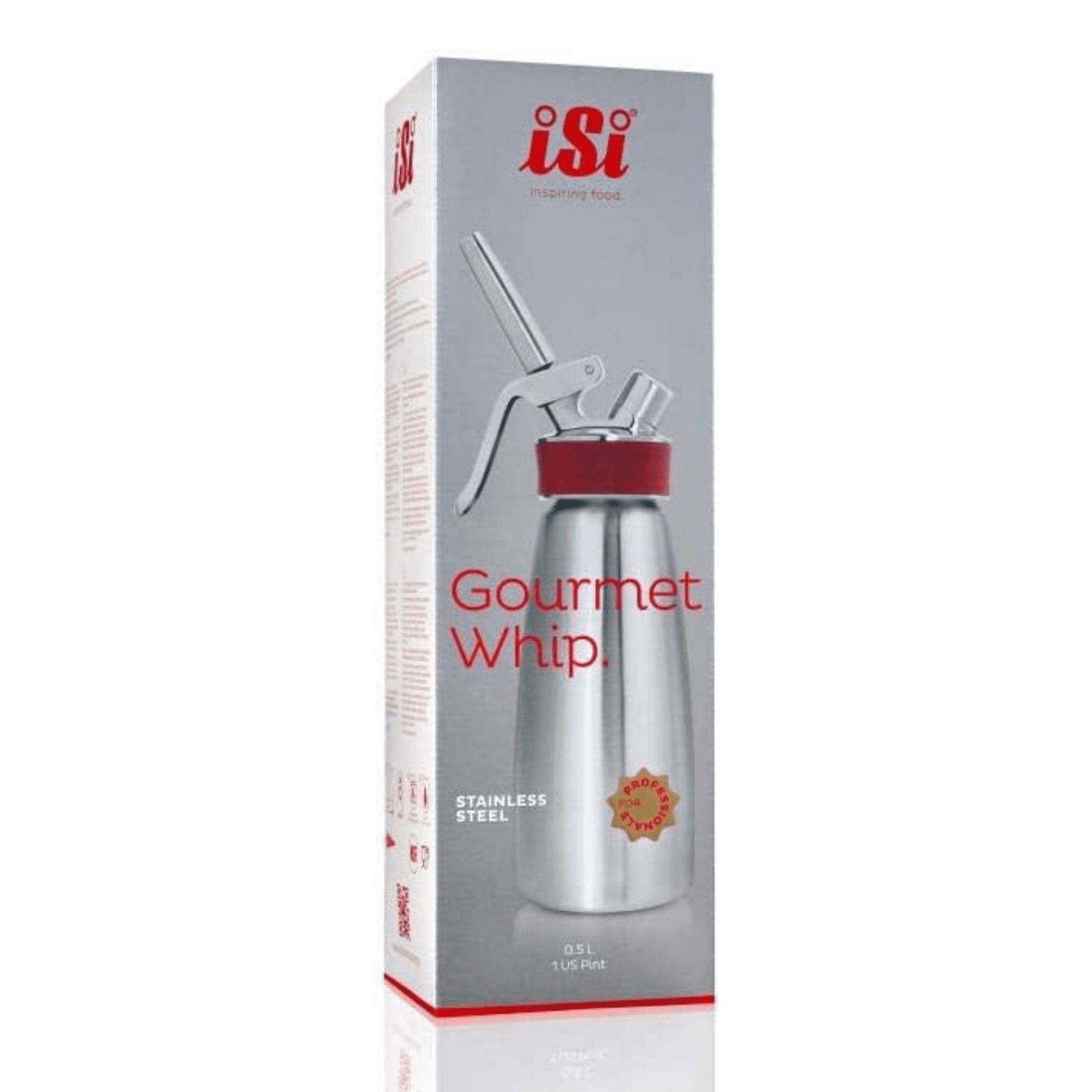 ISI - 1603 Gourmet Whip Cream Whipper, 1 Pint/0.5 L - Walmart.com