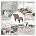 thumbnail image 5 of PaFagwy Accent Chair Button Tufted Slipper Chair Armless Side Chair for Living Room Dining Room Bedroom Funiture, 5 of 5