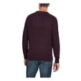 thumbnail image 2 of WEATHERPROOF VINTAGE Mens Burgundy Patterned Long Sleeve Crew Neck Sweater Fit Non Iron Pullover Sweater M, 2 of 4