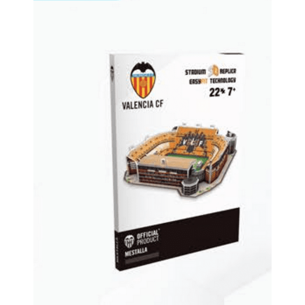 Extreem Vertrek naar Onderhoudbaar Valencia Mestalla Stadium Mini | Nanostad | 3D Puzzle (Official Licensed  Product) - Walmart.com