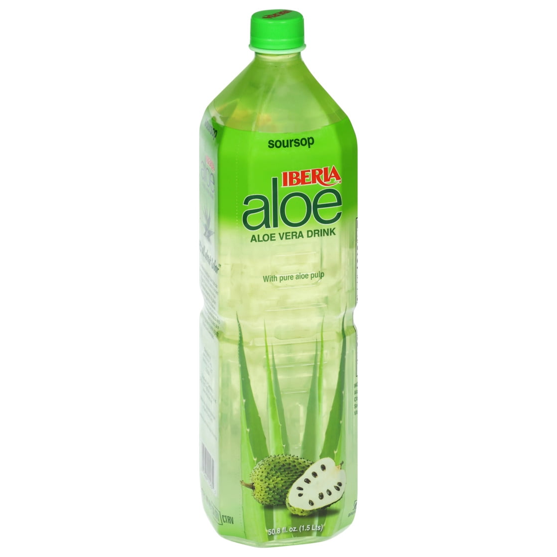 Iberia Soursop Aloe Vera Drink with Pure Aloe Pulp 50.8 fl oz