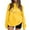 Yellow, variant on Ladies, Might Just Have To Jingle Some Way I'm Tired Of Hoodies. Funny Saying Printed Sweatshirt Casual Pullover for Women,Red,S