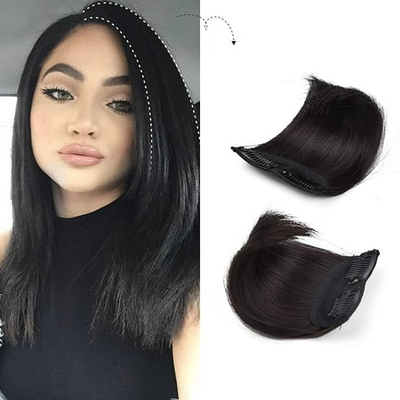 5 inch Short Thick Hairpieces Adding Extra Hair Volume Clip in Hair Extensions Hair Topper for Thinning Hair Women 2 pack Color Dark Brown Dark Brown 5 Inch (Pack of 2) | Walmart Canada 5 inch Short Thick Hairpieces Adding Extra Hair Volume Clip in Hair Extensions Hair Topper for Thinning Hair Women 2 pack Color Dark Brown Dark Brown 5 Inch (Pack of 2) | Walmart Canada