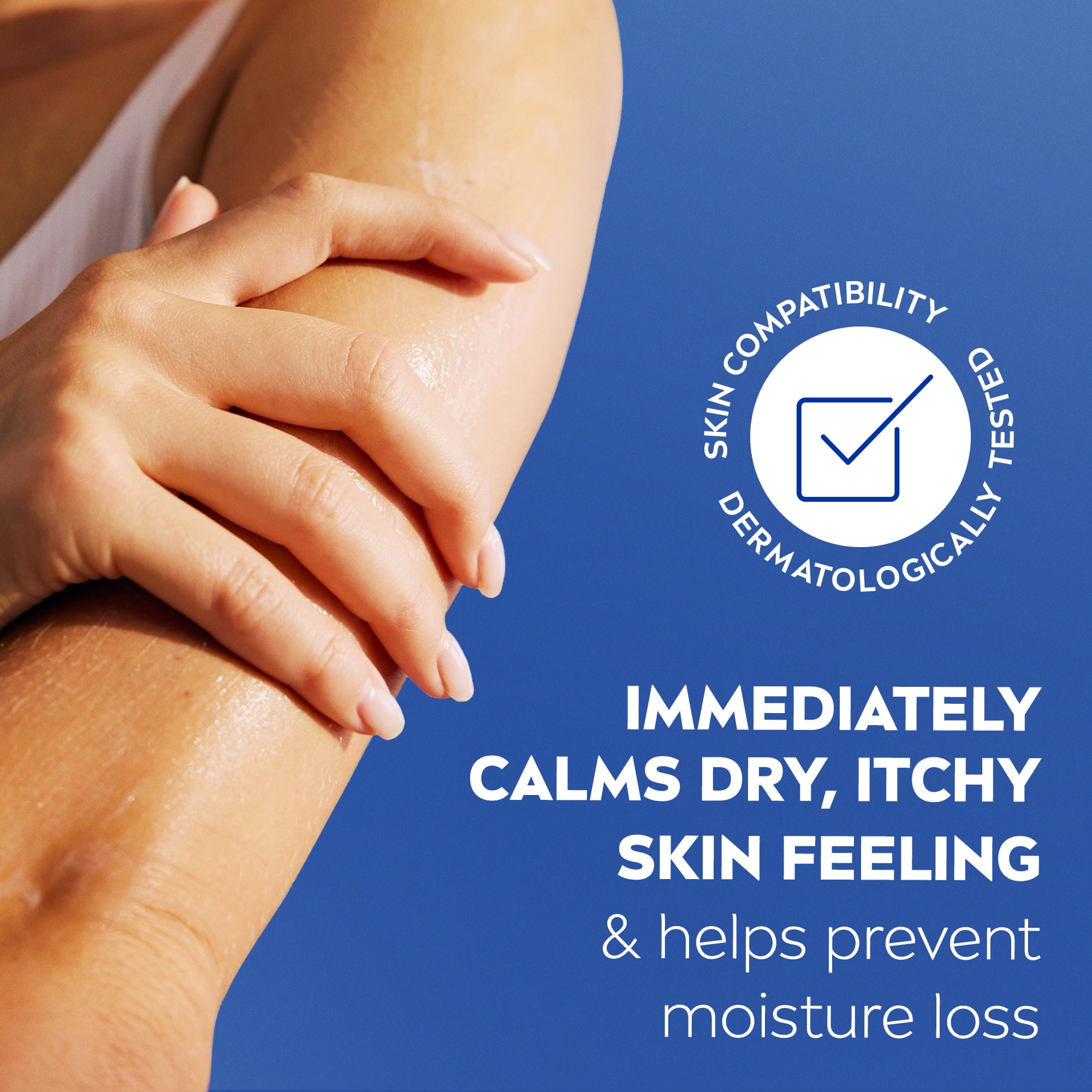 NIVEA Repair & Care Fragrance Free Body Lotion for Very Dry, Itchy Skin, 500 mL, 500ml