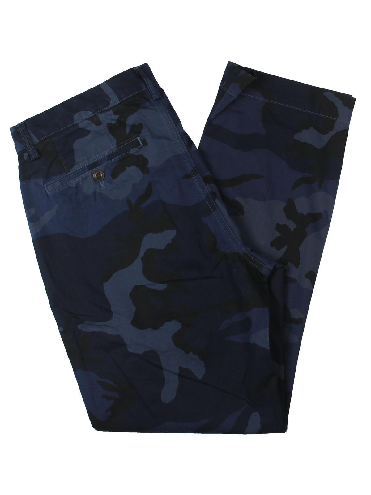 polo blue camo pants