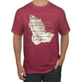 thumbnail image 1 of Wild Bobby, Praying Hands God Grant me the Serenity Courage Wisdom, Inspirational/Christian, Men's Graphic Tees, Vintage Heather Red, Large, 1 of 3