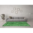 thumbnail image 3 of Ahgly Company Indoor Rectangle Medallion Emerald Green Traditional Area Rugs, 8' x 10', 3 of 4