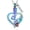 Rainbow, variant on Heart in Heart with Birthstone Mom Memory Necklace Cremation Urn Pendant Cremation Jewelry for Ashes Keepsake Memorial Jewelry