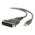 thumbnail image 3 of F5U002V1 Belkin USB to Parallel Printer Cable Adapter - 6 ft - 1 Pack - 1 x Centronics Male Parallel - 1 x Type A Male USB - Black, 3 of 6