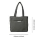 thumbnail image 3 of Bolso de hombro acolchado suave para mujer, bolso de compras ligero para exterior para mujer (gris), 3 of 8